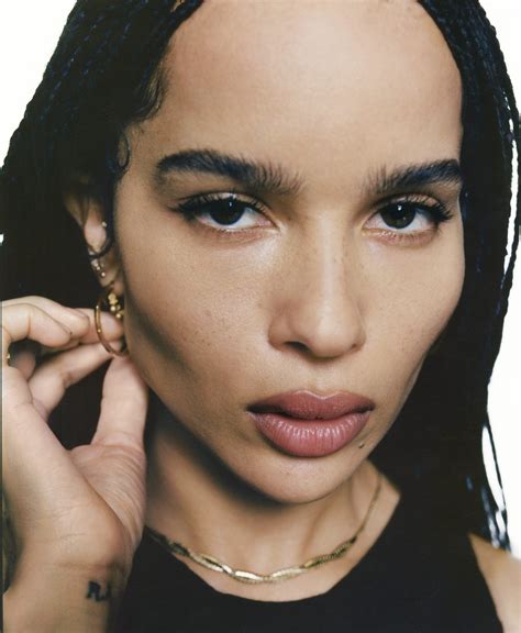 zoe kravitz ysl beauty|zoe kravitz face.